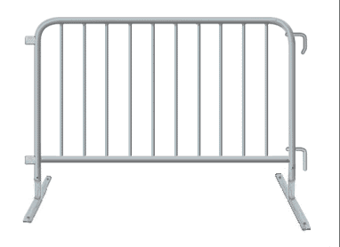 4-foot-7-inch F2-B-FF flat-foot barricade diagram